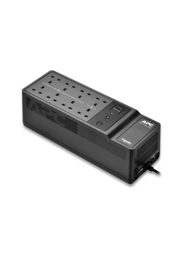 اي بي سي BE650G2-UK | جهاز APC احتياطي 650 فولت أمبير، 230 فولت، منفذ شحن USB واحد - Image 1